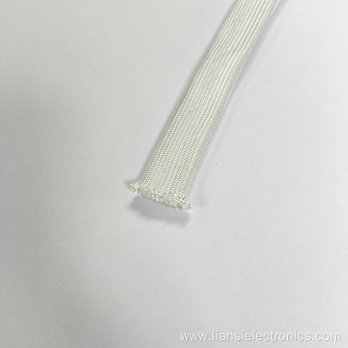 OEM high temperature quartz fiber braided cable sleeve